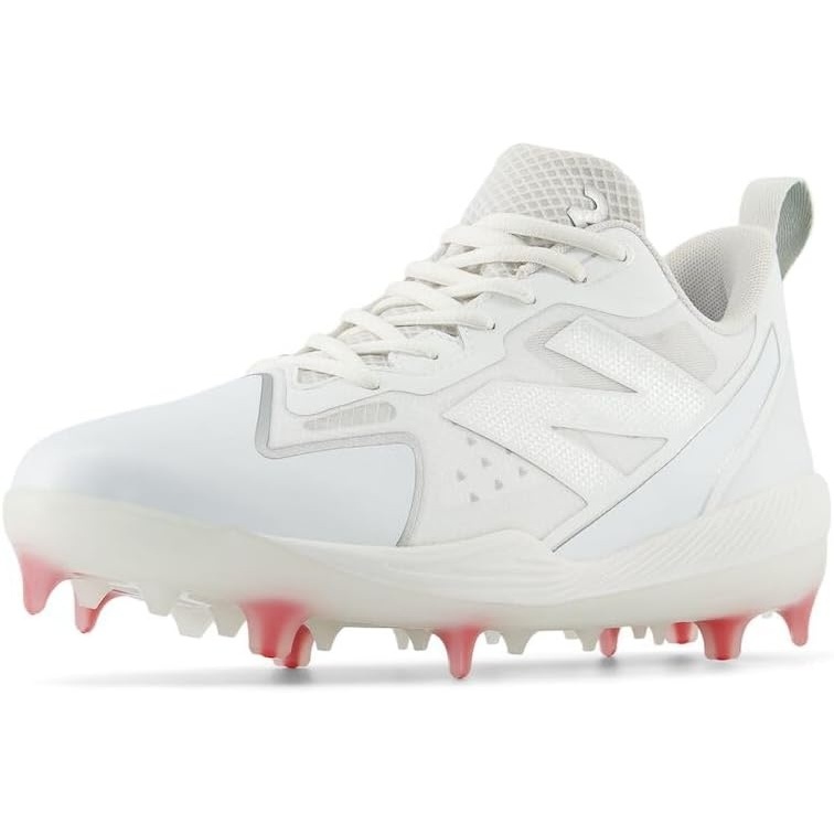 image:imageNew Balance Womens FuelCell Romero Duo V2 CompositeSoftball ShoeWhiteSilver Metalic