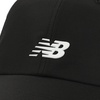 New Balance Adult Unisex 6 Panel Lightweight Adustable Performance Workout Gym Running Hat(Natural Black)