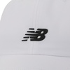 New Balance Adult Unisex 6 Panel Lightweight Adustable Performance Workout Gym Running Hat(Natural White)