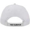 New Balance Adult Unisex 6 Panel Lightweight Adustable Performance Workout Gym Running Hat(Natural White)