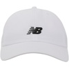 New Balance Adult Unisex 6 Panel Lightweight Adustable Performance Workout Gym Running Hat(Natural White)