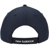 New Balance Adult Unisex 6 Panel Lightweight Adustable Performance Workout Gym Running Hat(Navy)