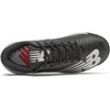 New Balance Kid’s 4040 V6 Molded Baseball Shoe(Black/White)