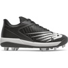 New Balance Kid’s 4040 V6 Molded Baseball Shoe(Black/White)