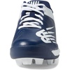 New Balance Kid’s 4040 V6 Molded Baseball Shoe(Navy/White)