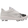 New Balance Kid’s 4040 V6 Molded Baseball Shoe(White/Black)