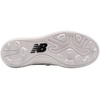 New Balance Kid’s 4040 V6 Molded Baseball Shoe(White/Black)