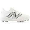 New Balance Kids’ 4040 V7 Rubber-Molded(Optic White/Raincloud)