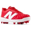 New Balance Kids’ 4040 V7 Rubber-Molded(Team Red/Optic White)