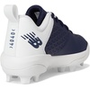 New Balance Kid’s 4040 V8 Rubber-Molded Baseball Shoe(Team Navy/White)