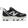 New Balance Kids’ FuelCell Romero Duo V2 TPU Molded Baseball Shoes(Black/White/Mercury Red)