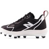 New Balance Kids’ FuelCell Romero Duo V2 TPU Molded Baseball Shoes(Black/White/Mercury Red)