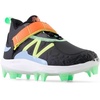 New Balance Kids’ Lindor V2 Baseball Shoes(Black/Neon Dragonfly)