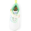 New Balance Kids’ Lindor V2 Baseball Shoes(White/Neon Dragonfly/Cosmic Pineapple)