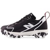New Balance Kids’ Romero Duo V2 Rubber Molded(Black/White/Silver Metallic)