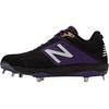 New Balance Men’s 3000 V4 Metal Baseball Shoe(Black | Purple)