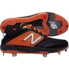 New Balance Men’s 3000 V4 Metal Baseball Shoe(Black/Orange)