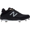 New Balance Men’s 3000 V4 Metal Baseball Shoe(Synthetic Black/Black)