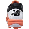 New Balance Men’s 4040 V4 Metal Baseball Shoe(Black/Orange)