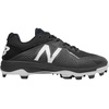 New Balance Men’s 4040 V4 Metal Baseball Shoe(Black/White)