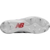 New Balance Men’s 4040 V4 Metal Baseball Shoe(Synthetic White)