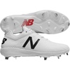 New Balance Men’s 4040 V4 Metal Baseball Shoe(Synthetic White)