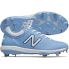 New Balance Men’s 4040 V5 Metal Baseball Shoe(Baby Blue/White)