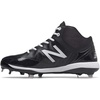 New Balance Men’s 4040 V5 Metal Baseball Shoe(Black/Black)
