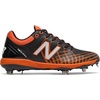 New Balance Men’s 4040 V5 Metal Baseball Shoe(Black/Orange)