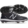 New Balance Men’s 4040 V5 Metal Baseball Shoe(Black/White)