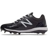 New Balance Men’s 4040 V5 Metal Baseball Shoe(Black/White)