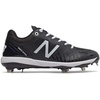 New Balance Men’s 4040 V5 Metal Baseball Shoe(Black/White)