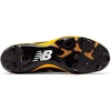 New Balance Men’s 4040 V5 Metal Baseball Shoe(Black/Yelllow)