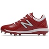 New Balance Men’s 4040 V5 Metal Baseball Shoe(Maroon/White)