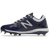 New Balance Men’s 4040 V5 Metal Baseball Shoe(Navy/White)