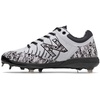 New Balance Men’s 4040 V5 Metal Baseball Shoe(Pedroia White/Camo)