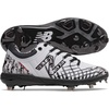 New Balance Men’s 4040 V5 Metal Baseball Shoe(Pedroia White/Camo)