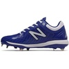 New Balance Men’s 4040 V5 Metal Baseball Shoe(Royal/White)