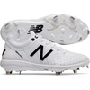 New Balance Men’s 4040 V5 Metal Baseball Shoe(White/White)