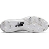 New Balance Men’s 4040 V5 Metal Baseball Shoe(White/White)