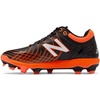 New Balance Mens 4040 V5 TPU MoldedBaseball Shoe(Black/Orange)