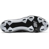 New Balance Mens 4040 V5 TPU MoldedBaseball Shoe(Black/White)