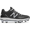 New Balance Mens 4040 V5 TPU MoldedBaseball Shoe(Black/White)