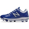 New Balance Mens 4040 V5 TPU MoldedBaseball Shoe(Royal/White)