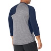 New Balance Men’s Baseball Assymetric Left 3/4 Sleeve(Team Navy)