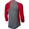New Balance Men’s Baseball Assymetric Left 3/4 Sleeve(Team Red Inline)