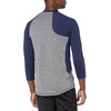 New Balance Men’s Baseball Assymetric Right 3/4 Sleeve(Team Navy)
