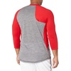 New Balance Men’s Baseball Assymetric Right 3/4 Sleeve(Team Red Inline)