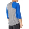New Balance Men’s Baseball Assymetric Right 3/4 Sleeve(Team Royal)