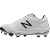 New Balance Men’s Fresh Foam 3000 V5 Metal Baseball Shoe(Synthetic White)